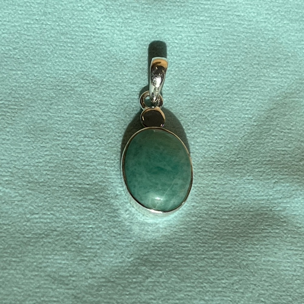 Beautiful Amazonite Oval Necklace